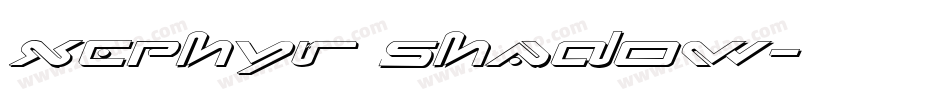 Xephyr Shadow字体转换